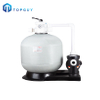 Tratamiento de pozos de agua Frp Piscina Filtro de arena Filtro de arena con bomba