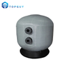 Filtro de arena para piscina con tanque de filtro de piscina de fibra de vidrio de montaje lateral de alta eficiencia y mejor precio con sistema de válvula