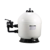 Equipo de filtro de arena de filtro de piscina recubierto de gel montado lateral de alta calidad de venta caliente