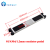 Accesorio para piscina al por mayor escalera de acero inoxidable de 2-5 peldaños