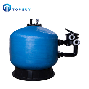 Piscina de fibra de vidrio de fácil instalación y alta calidad, montada en el lugar con bomba de filtro de arena serie válvula multipuerto