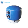 Filtro de arena para piscina con tanque de filtro de piscina de fibra de vidrio de montaje lateral de alta eficiencia y mejor precio con sistema de válvula