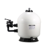 Equipo de filtro de arena de filtro de piscina recubierto de gel montado lateral de alta calidad de venta caliente