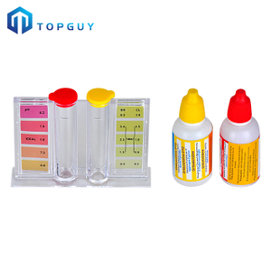 Probador de cloro G-1021 PH, probador de agua para piscina, análisis de calidad del agua, Kit de prueba doble estándar para piscina