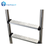 Accesorio para piscina al por mayor escalera de acero inoxidable de 2-5 peldaños
