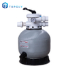 Sistema de filtración de agua de piscina con filtro de arena de cuarzo de montaje superior UV