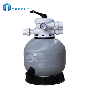 Sistema de filtración de agua de piscina con filtro de arena de cuarzo de montaje superior UV