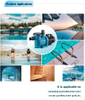 Drenaje principal de la piscina de los accesorios de la piscina del producto de la fábrica de la forma redonda