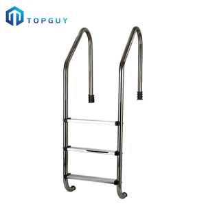 Escalera de tijera para piscina de acero inoxidable 304 de gran oferta