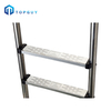 Escalera mecánica para piscina, equipo de Pedal de acero inoxidable 304, escalera para piscina de 3 escalones