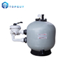 Pool Tec Filters Bomba de piscina con filtro de arena de montaje lateral para piscina