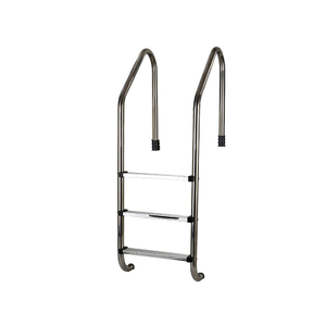 Escalera de piscina de acero inoxidable de alta calidad al por mayor de fábrica para piscinas