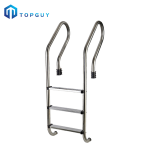 Accesorio para piscina al por mayor escalera de acero inoxidable de 2-5 peldaños