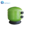 Tanque de filtro de piscina de fibra de vidrio de montaje lateral de alta eficiencia y mejor precio/filtro de arena para piscina con sistema de válvula