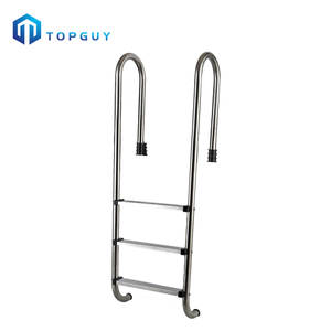 Escalera estándar de acero inoxidable para piscina MU-315 Escalera de tijera para piscina