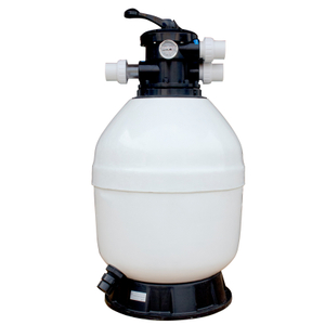 Filtro de arena para piscinas Gelcoat de montaje superior serie TMG