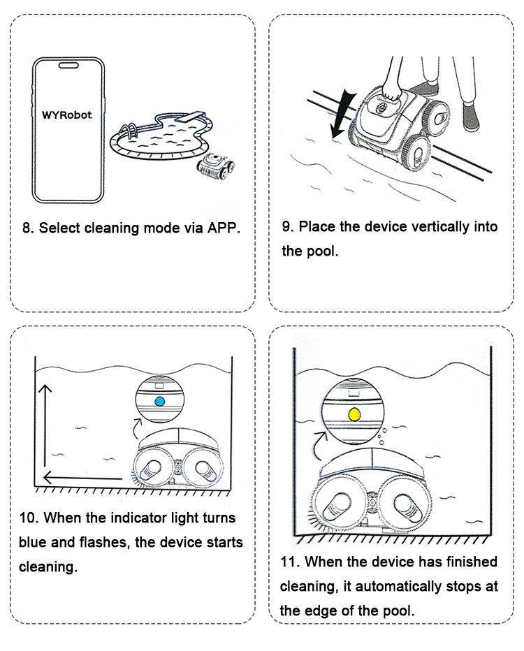 limpiafondos rob&oacute;tico inal&aacute;mbrico