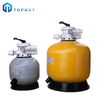 Dispositivo superior de filtro de 600 mm Filtro de piscina de fibra de vidrio Filtro de arena de purificación de agua