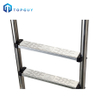 Escalera de 3 peldaños de acero inoxidable 304/316 Peldaños de escalera de acero inoxidable