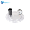 Cubierta transparente duradera para piscina, válvula multipuerto, filtro de arena, equipo de filtro de agua