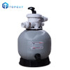 Sistema de filtración de agua de piscina con filtro de arena de cuarzo de montaje superior UV