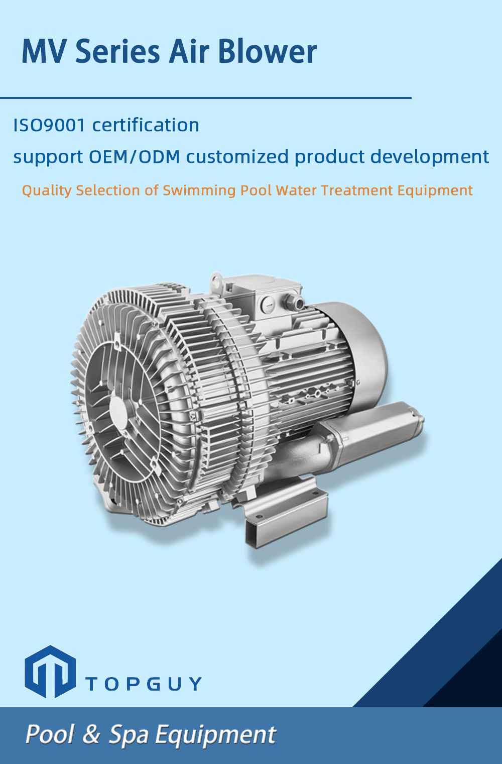 Soplador de aire serie MV 