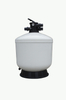 Filtro de arena para piscinas Gelcoat de montaje superior serie TMG