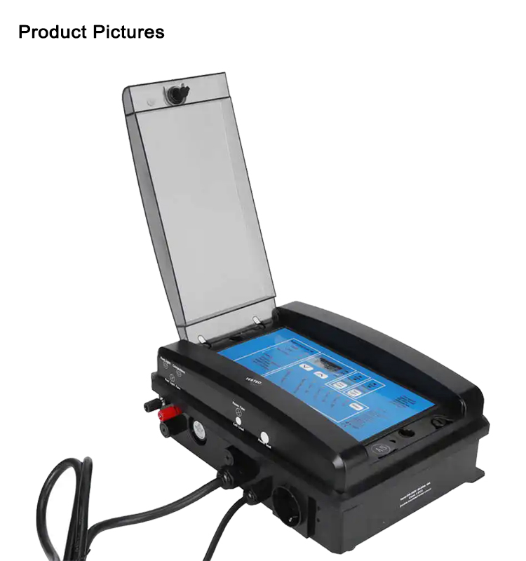 Generador de cloro para piscinas de agua salada.