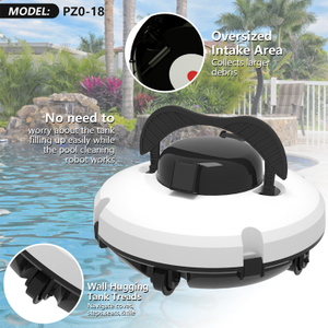 Máquina de succión de aguas residuales para piscinas AZO-18