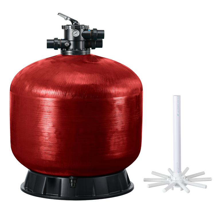 Filtro de arena y bomba para piscina elevada 