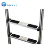 Escalera de 3 peldaños de acero inoxidable 304 con asa para piscina